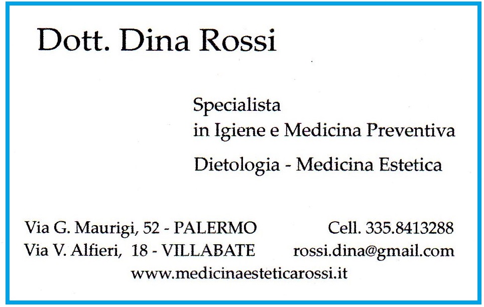 Dina Rossi bigliettino